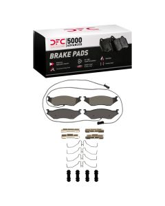 DFC 18-20 Coachmen Mirada Front/Rear 5000 Advanced Semi Metallic Brake Pads and Hardware Kit - 1551-1066-11