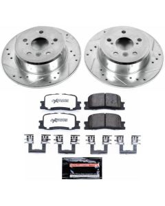 Power Stop 01-03 Toyota Highlander Rear Z36 Truck & Tow Brake Kit - K1069-36
