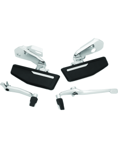 Kuryakyn Omni Chrome Driver Floorboards - Model 6752