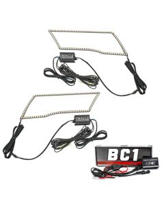 Oracle 09-18 Dodge Ram Switchback Quad Headlight Halo Kit - RGB+A + w/ BC1 Controller - 1328-335