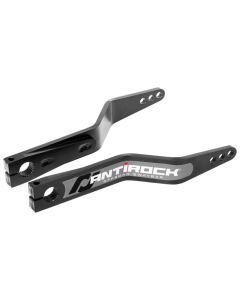 RockJock Antirock Sway Bar Kit Universal 15in Long Bent Steel Arms - RJ-282101-101