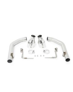 Mishimoto 2015+ Ford Mustang Axleback Exhaust Race w/ Polished Tips - MMEXH-MUS8-15ARP
