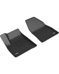 3D MAXpider 20-21 Cadillac XT6 Kagu 1st Row Floormats - Black - L1CD02111509