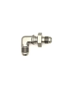 6AN Bulkhead Fitting - DeatschWerks 90-Degree Adapter