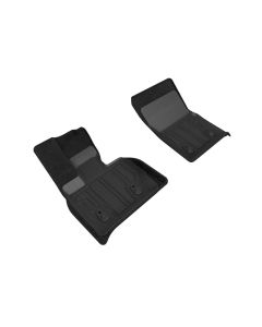 3D MAXpider 19-21 Mercedes-Benz G-Class Elegant Hybrid 1st Row Floormat - Black - SLMB10914709