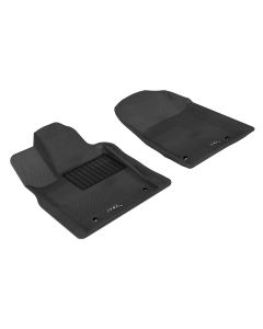 3D MAXpider 2013-2020 Dodge/Jeep Grand Cherokee/Durango Kagu 1st Row Floormat - Black - L1DG01311509
