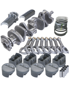 Eagle Chevy 350 3.750in Crank 5.700in I-Beam Rods -5cc Flat Top 4.030in Pistons Rotating Assembly - 13006030