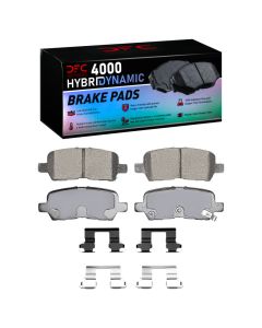 DFC 04-16 Buick Allure Rear 4000 HybriDynamic Brake Pads and Hardware Kit - 4000-0999-01