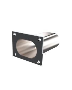 QTP Bolt-On QTEC Dual Low Profile Oval Electric Cutout Valves - Pair - QTEC66