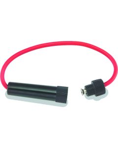 Universal 15A Twin Power Fuse Holder & Glass Fuse