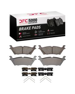 DFC 21-25 Ford Expedition Rear 5000 Advanced Ceramic Brake Pads and Hardware Kit - 1551-2383-01