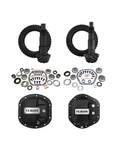 Yukon Gear 07-17 Jeep Wrangler (JK) Stage 2 Re-Gear Kit w/Diff Covers (for Dana 30/44) - 4.56 - YGK012STG2