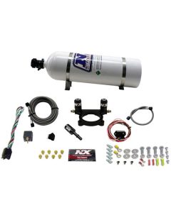 Nitrous Express 2013+ Subaru BRZ Nitrous Plate Kit (35-100HP) w/15lb Bottle - 20960-15
