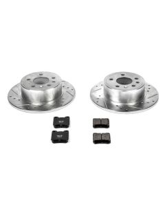 Power Stop 99-03 Saab 9-3 Rear Z23 Evolution Sport Brake Kit - K831