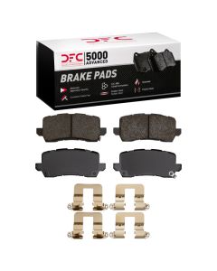 DFC 14-20 Acura TLX Rear 5000 Advanced Ceramic Brake Pads and Hardware Kit - 1551-1698-01