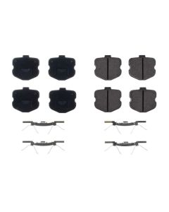 Power Stop 06-13 Chevrolet Corvette Rear Z17 Evolution Ceramic Brake Pads w/Hardware - 17-1185R