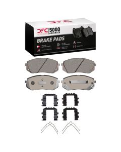 DFC 15-15 Hyundai Sonata Front 5000 Advanced Ceramic Brake Pads and Hardware Kit - 1551-1295-03