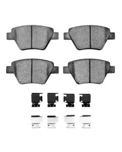 DFC 05-16 Audi A3 Quattro Rear 4000 HybriDynamic Brake Pads and Hardware Kit - 4000-1456-01