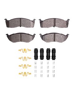 DFC 95-05 Dodge Neon Front 5000 Advanced Semi Metallic Brake Pads and Hardware Kit - 1551-0642-01