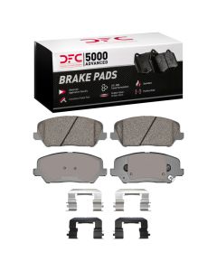 DFC 14-18 Kia Forte Front 5000 Advanced Ceramic Brake Pads and Hardware Kit - 1551-1735-01