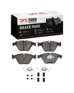 DFC 07-15 BMW 328i Front 5000 Advanced Low Metallic Brake Pads and Hardware Kit - 1552-1260-01