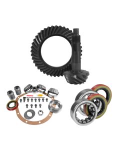 Yukon 8.875in GM 12T Thick 3.73 Rear Ring & Pinion Install Kit Axle Bearings and Seals - YGK2228