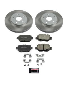 Power Stop 14-15 Lexus IS250 Front Semi-Coated Rotor Kit - SC6990