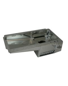 Moroso GM LS/02-15 COPO Camaro (w/Rear Sump) Fabricated Drag Race Baffled 7qt 7.5in Aluminum Oil Pan - 21151
