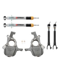 Belltech 21+ GM SUV SWB Only Front and Rear Lowering Kit w/ Street Performance Struts - 1104