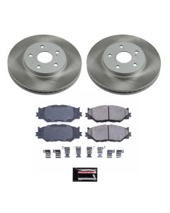 Power Stop 06-15 Lexus IS250 Front Semi-Coated Rotor Kit - SC2406