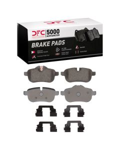 DFC 09-10 BMW Z4 Rear 5000 Advanced Low Metallic Brake Pads and Hardware Kit - 1551-1433-01