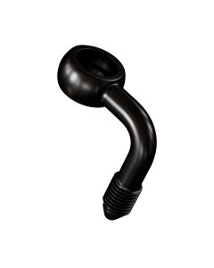 Goodridge 90 Deg Banjo Adaptor for 3/8 or M10 Bolt - PB599-03CBK