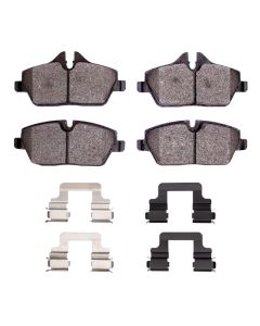 DFC 06-24 BMW 120i (Mexico) Front 5000 Advanced Low Metallic Brake Pads and Hardware Kit - 1551-1308-01