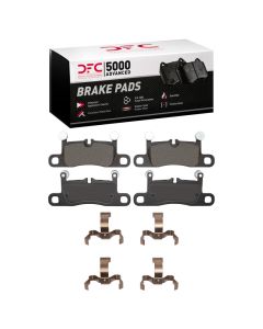 DFC 20-25 Audi S e-Tron GT Rear 5000 Advanced Low Metallic Brake Pads and Hardware Kit - 1551-2492-01