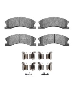 DFC 99-04 Jeep Grand Cherokee Front 4000 HybriDynamic Brake Pads and Hardware Kit - 4000-0945-01