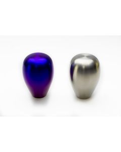 MXP Burned Titanium Tear Drop Shift Knob w/Insert - MXTBSKB
