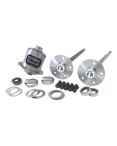 Yukon Gear 79-93 Mustang Axle Kit / 28 Spline / 5 Lug Axles w/ Duragrip Positraction - YA FMUST-2-28