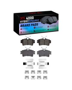 DFC 94-04 Ford Mustang Rear 4000 HybriDynamic Brake Pads and Hardware Kit - 4000-0627-11