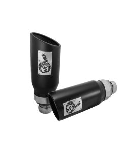 aFe Power 09-15 Dodge Ram 3.0L/5.7L Black Exhaust Tip Upgrade - 49C42046-B