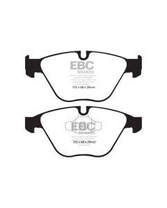 EBC 13+ BMW X1 2.0 Turbo (28i) Greenstuff Front Brake Pads - DP21512
