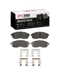 DFC 07-14 Suzuki SX4 Crossover Front 5000 Advanced Ceramic Brake Pads and Hardware Kit - 1551-0815-12