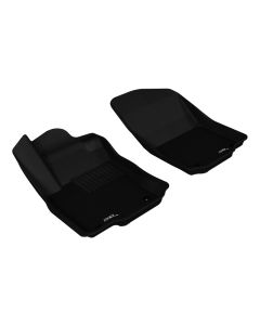 3D MAXpider 2012-2018 Mercedes-Benz GLE-Class/GLS-Class/ML-Class Kagu 1st Row Floormat - Black - L1MB02911509