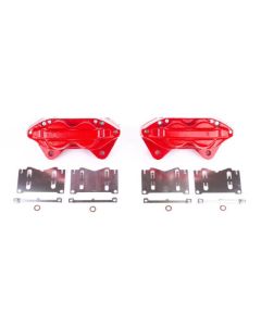 Power Stop 98-02 Lexus LX470 Front Red Calipers w/o Brackets - Pair - S2634