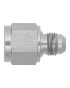 DeatschWerks 8AN Female Flare to 6AN Male Flare Reducer - Anodized DW Titanium - 6-02-0222