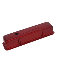 Moroso Chevrolet Small Block Valve Cover - Red Powder Coat - Single - 68006