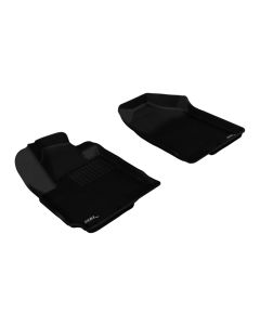 3D MAXpider 2010-2013 Kia Soul Kagu 1st Row Floormat - Black - L1KA00811509