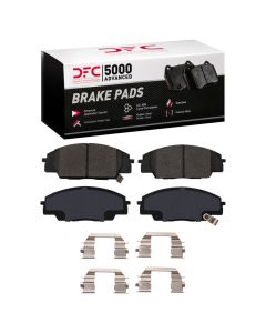 DFC 00-10 Acura RSX Front 5000 Advanced Low Metallic Brake Pads and Hardware Kit - 1552-0829-01