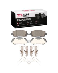DFC 24-25 Mazda CX-90 Front 5000 Advanced Ceramic Brake Pads and Hardware Kit - 1551-2493-01