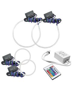 Oracle Mini Cooper Countryman 11-15 Halo Kit - ColorSHIFT w/ Simple Controller - 1321-504