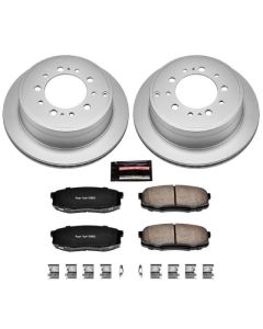 Power Stop 08-11 Lexus LX570 Rear Z17 Evolution Geomet Coated Brake Kit - CRK3073
